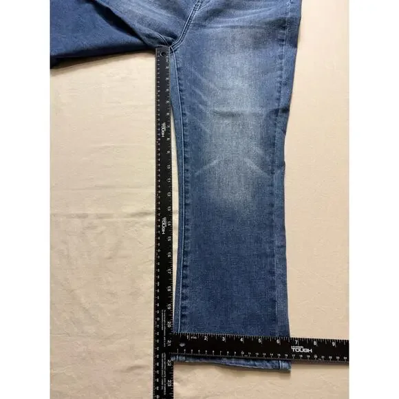 Womens Judy Blue Skinny Fit Capri Jeans Size 9/29 Stretch Denim - Picture 2 of 6